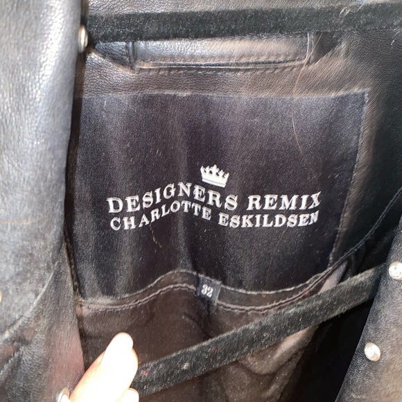 Studded leather jacket - Picture 3 of 4